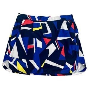 RLX Ralph Lauren Abstract Patterned Skort